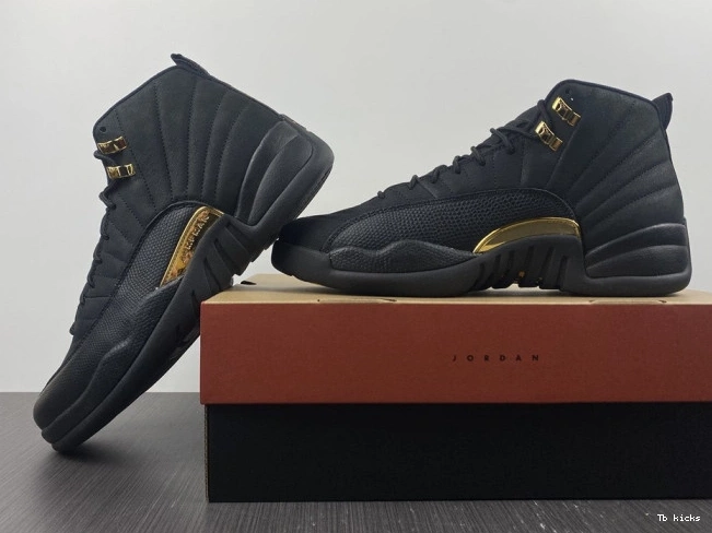 Cheap TBK Black Air Jordan 12 CT8013-071 Taxi 0704